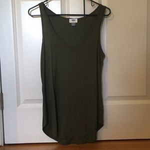 Old Navy army green tank top, SP